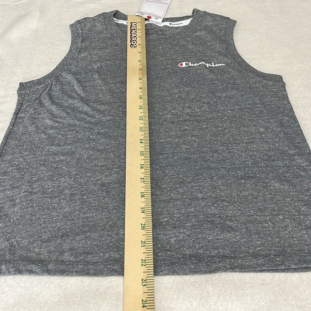 Champion Mens Athletic Muscle Tank Top Size Medium Grey NWT - Picture 9 of 12